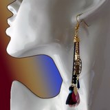 Boucles d'oreilles fantaisie