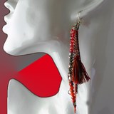 Boucles d'oreilles fantaisie
