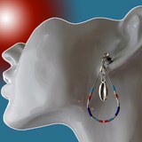 Boucles d'oreilles fantaisie