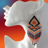 Boucles d'oreilles ethnique