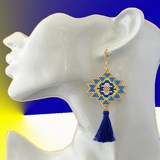 Boucles d'oreilles ethnique