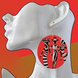 Boucles d'oreilles fantaisie