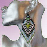 Boucles d'oreilles ethnique