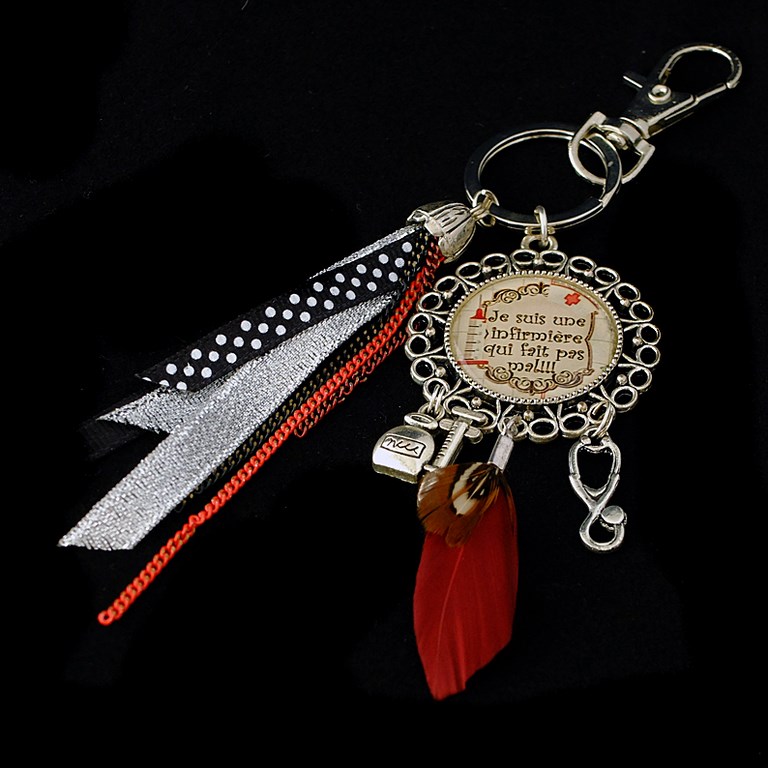 Porte clé  bijou de sac 