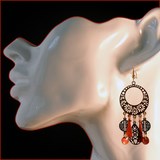 Boucles d'oreilles fantaisie