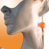 Boucles d'oreilles fantaisie