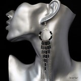 boucles d'oreilles pendantes